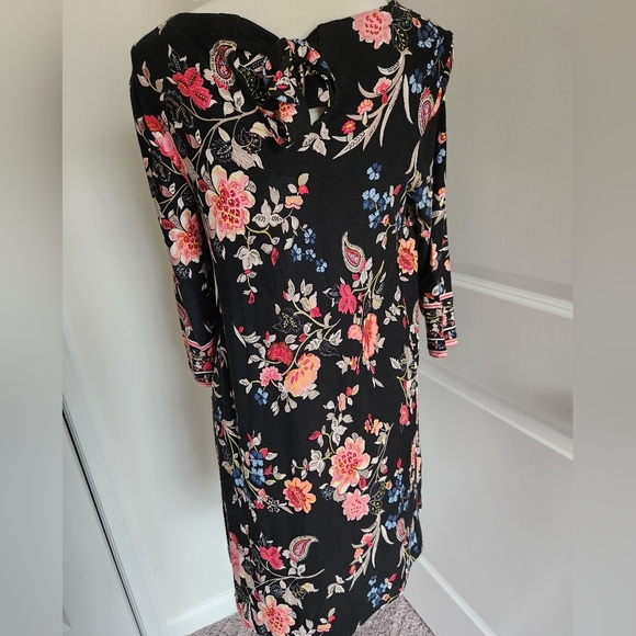 LOFT Floral Dress Size SP - Picture 3 of 4